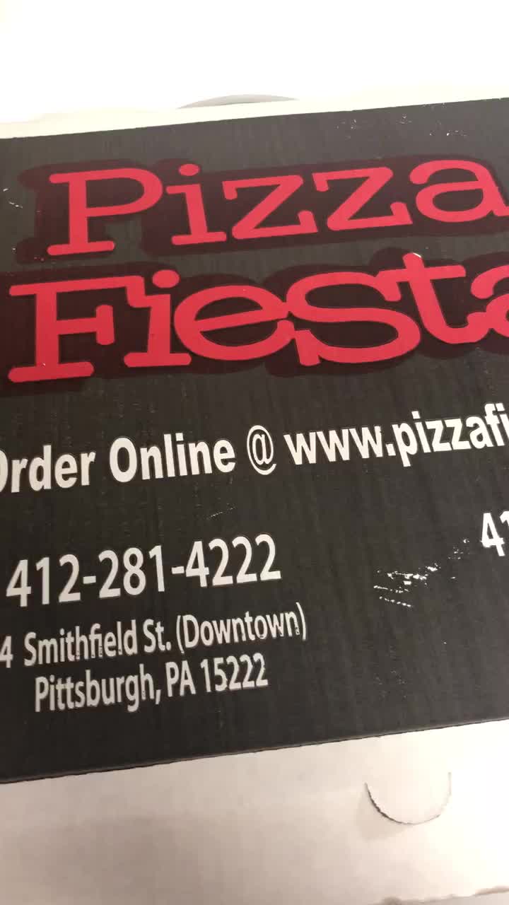 Video review of Pizza Fiesta
