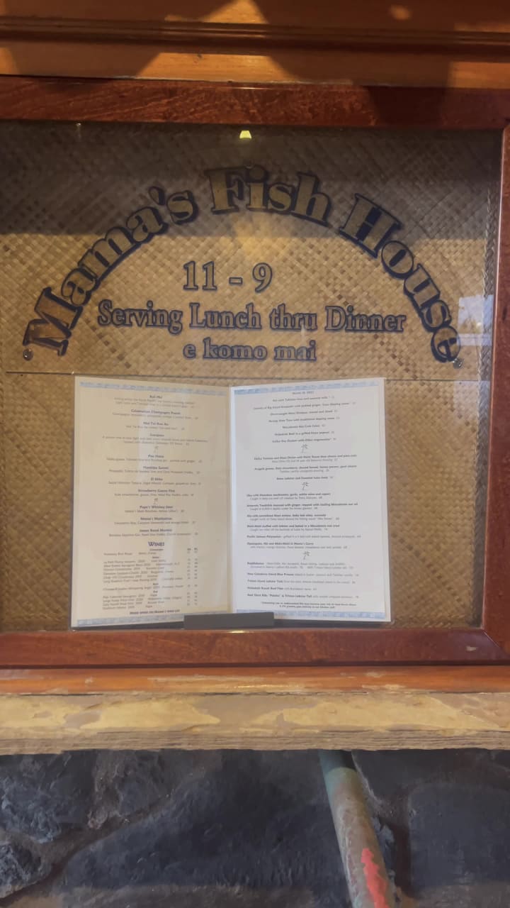 Video review of Mama's Fish House