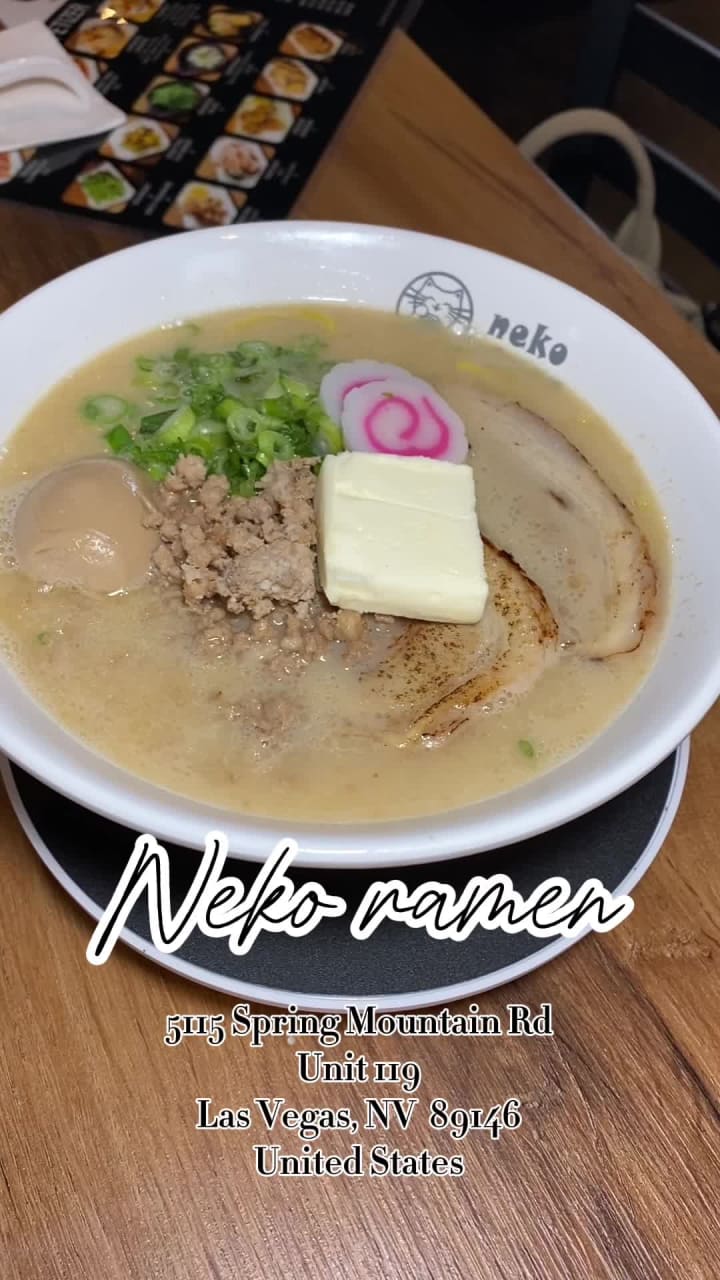 Video review of Neko Ramen Sama