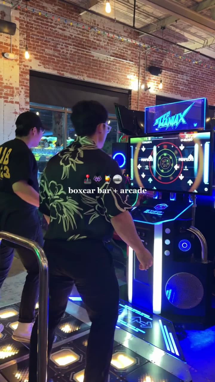 Video review of Boxcar Bar + Arcade