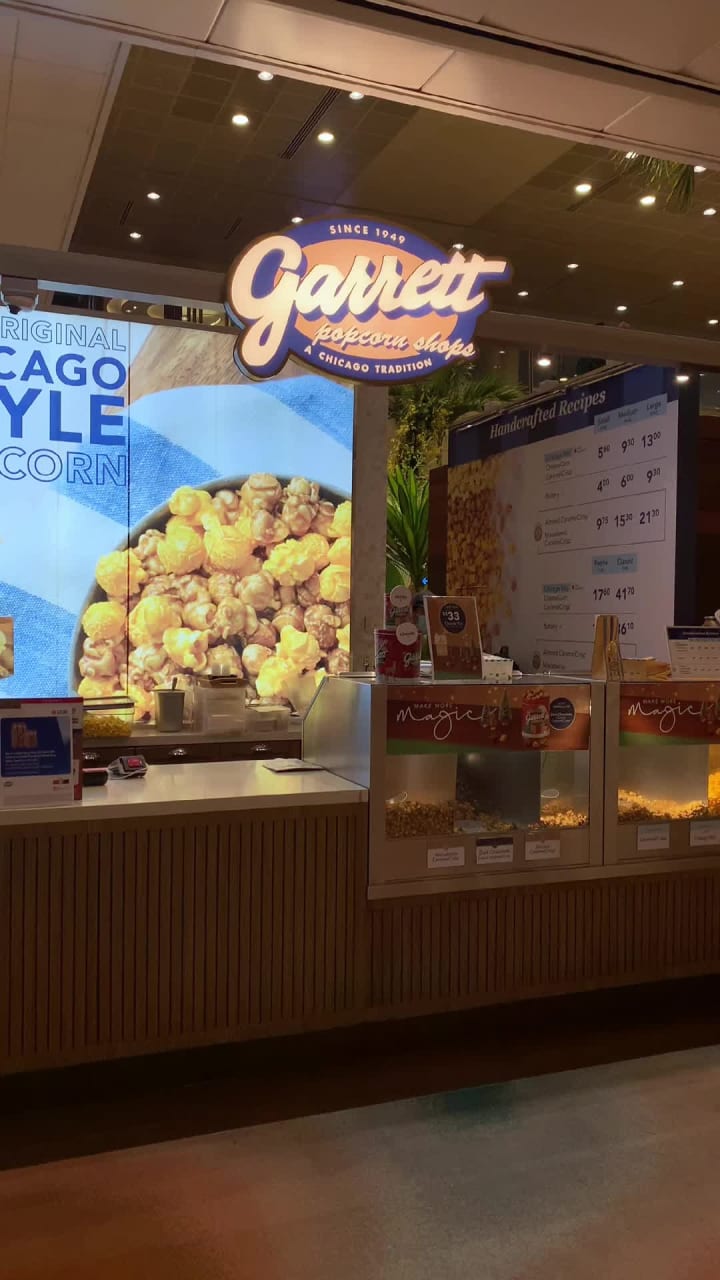 Garrett Popcorn Shops® - Changi Airport T2