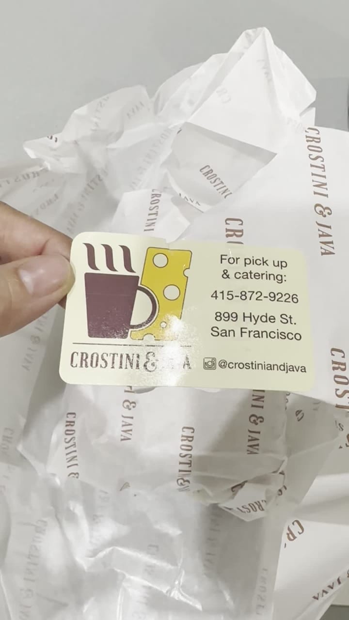 Video review of Crostini & Java