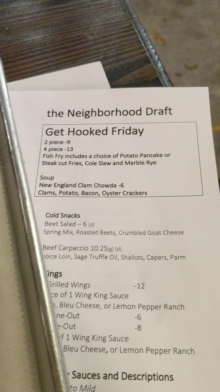 Neighborhood Draft