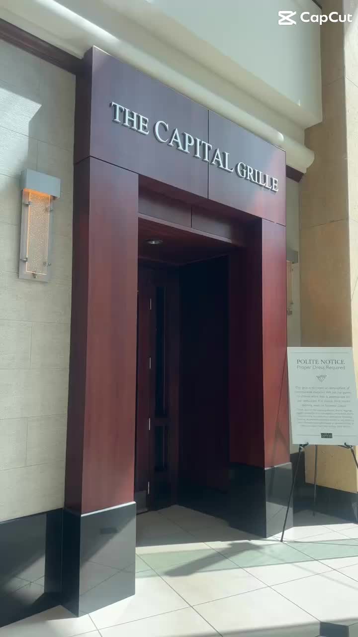 Video review of The Capital Grille