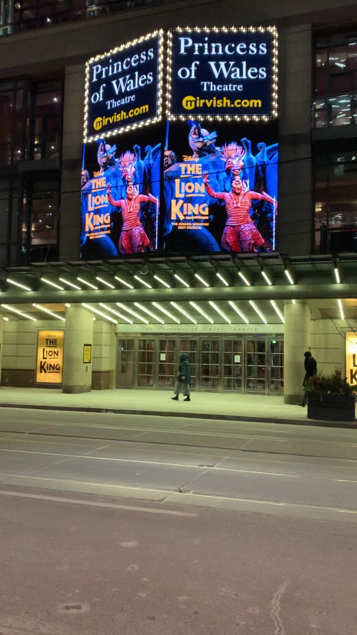 Video review of Princess Of Wales Theatre