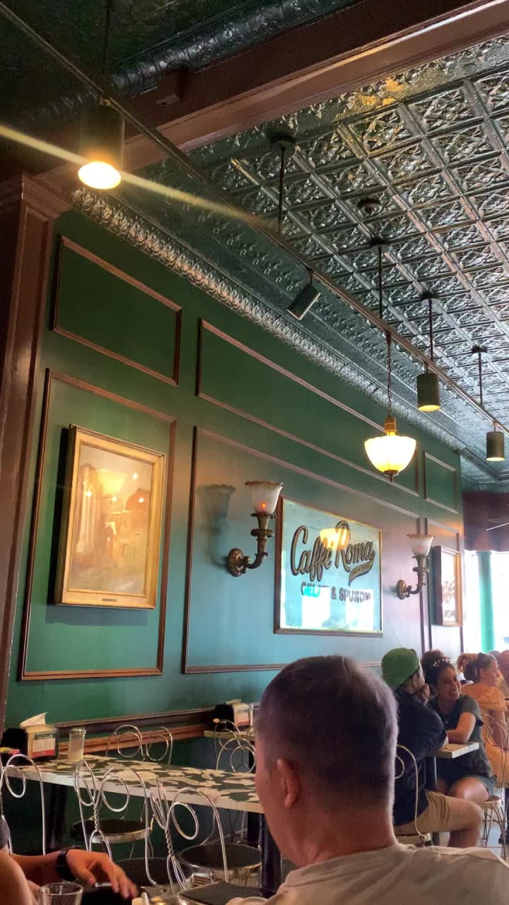 Video review of Caffe Roma