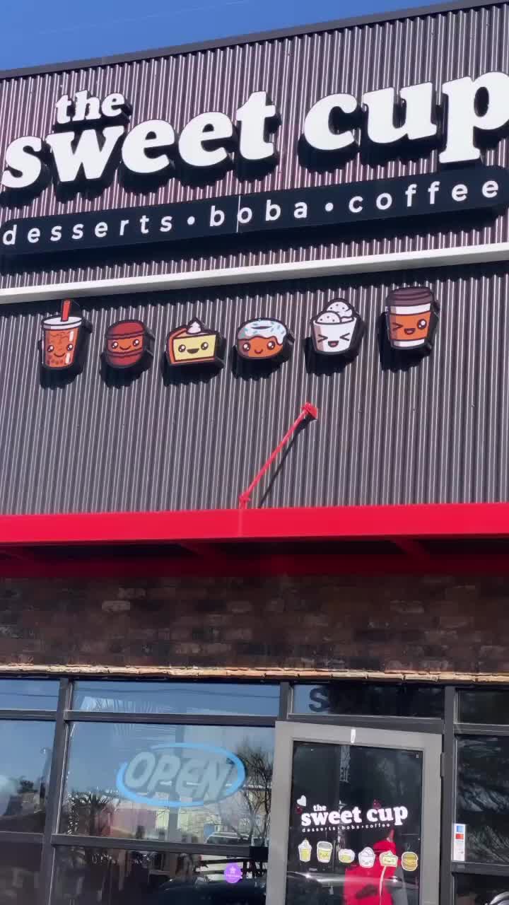 The Sweet Cup Desserts Boba Coffee