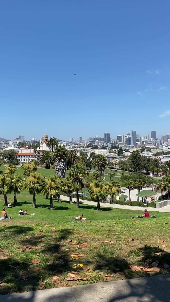 Video review of Mission Dolores Park