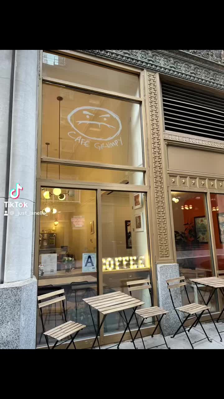 Video review of Cafe Grumpy