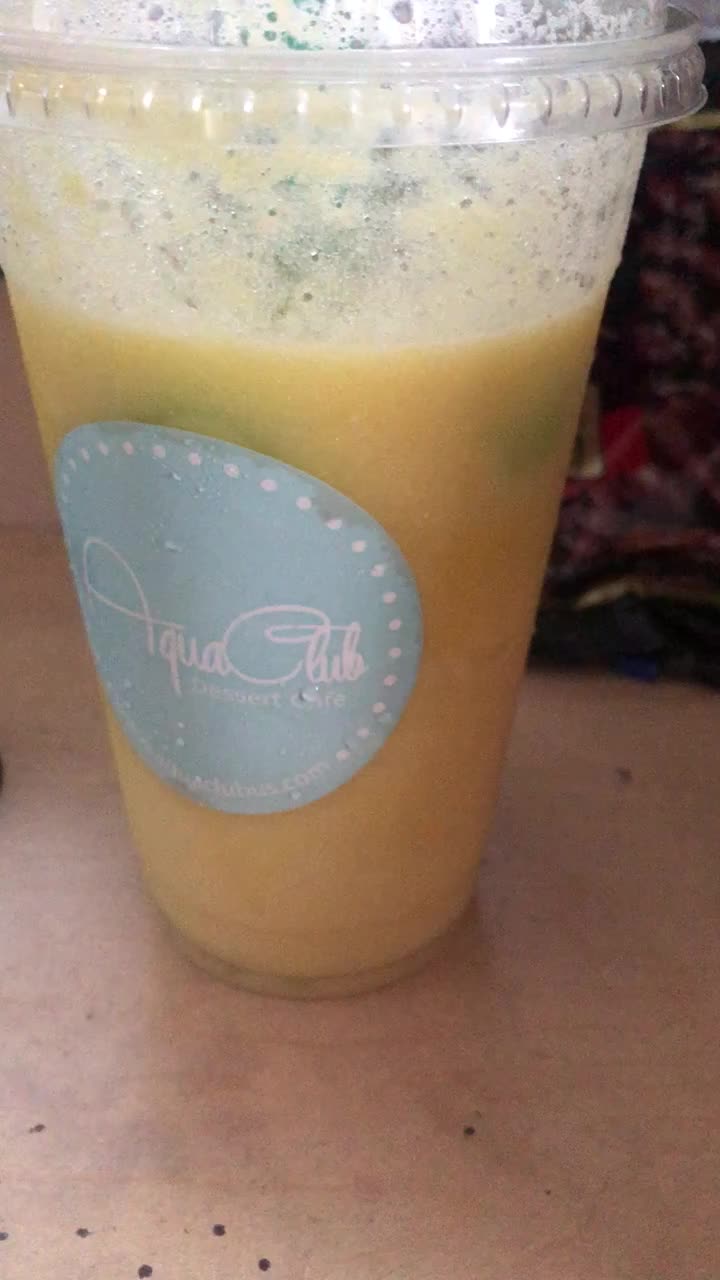 Aqua Club Dessert & Beverage