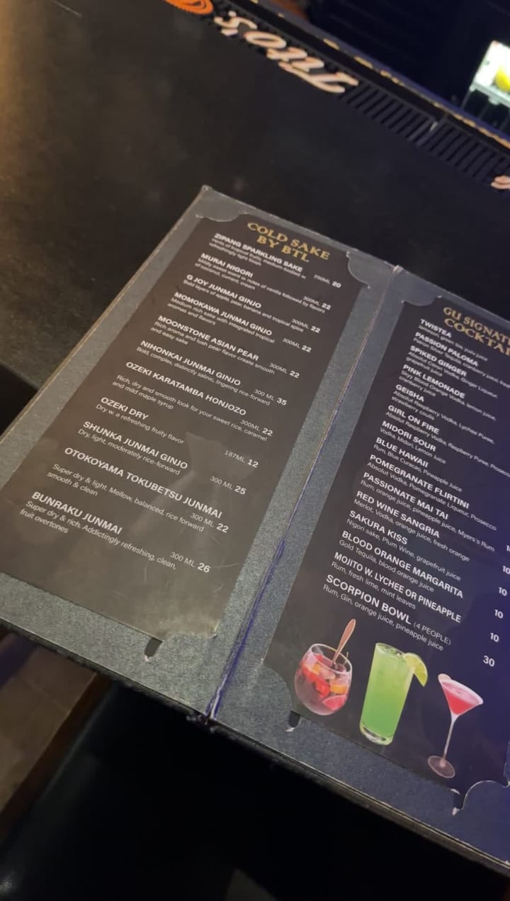 Gu Japanese Fusion Sushi & Bar