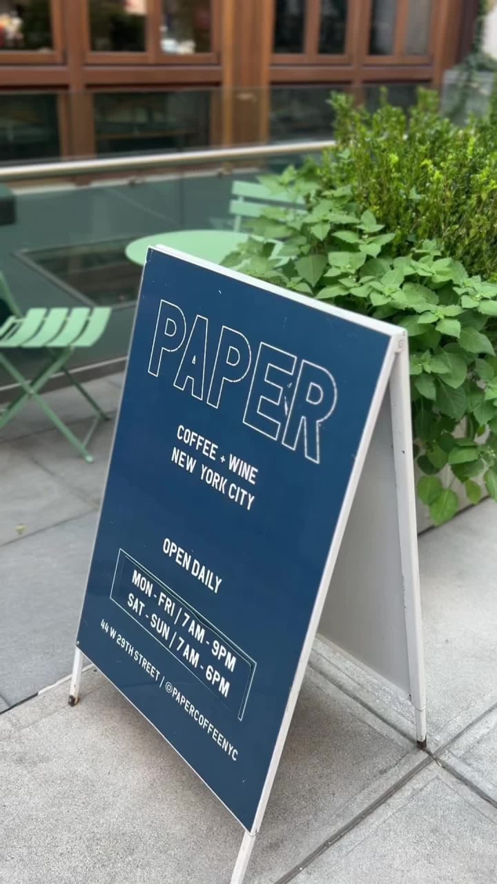 Paper coffee