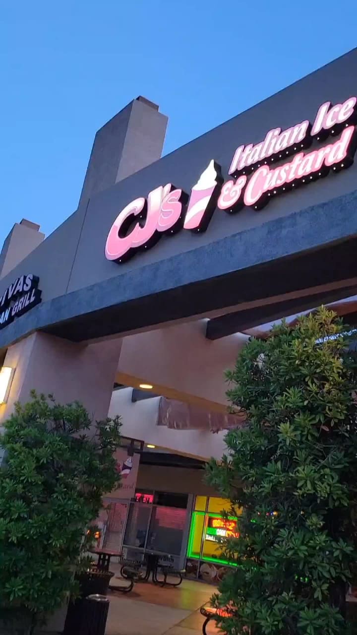 CJ’s Italian Ice & Custard