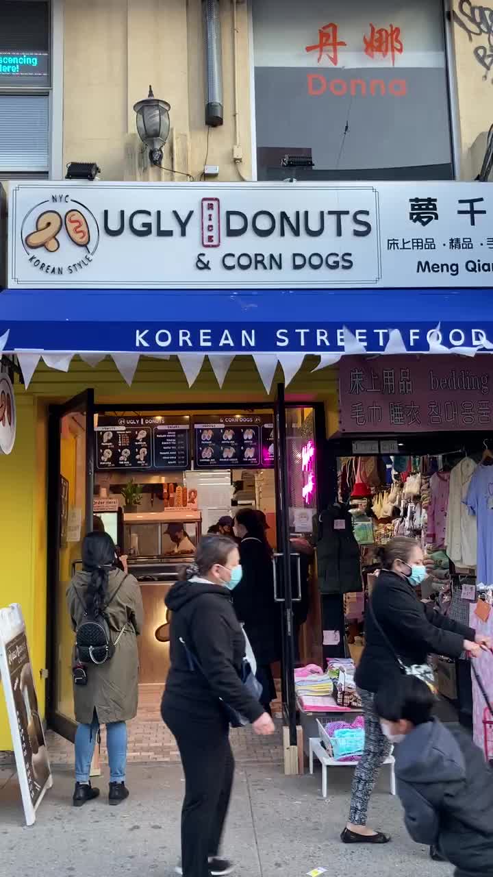 Ugly donuts and corn dogs