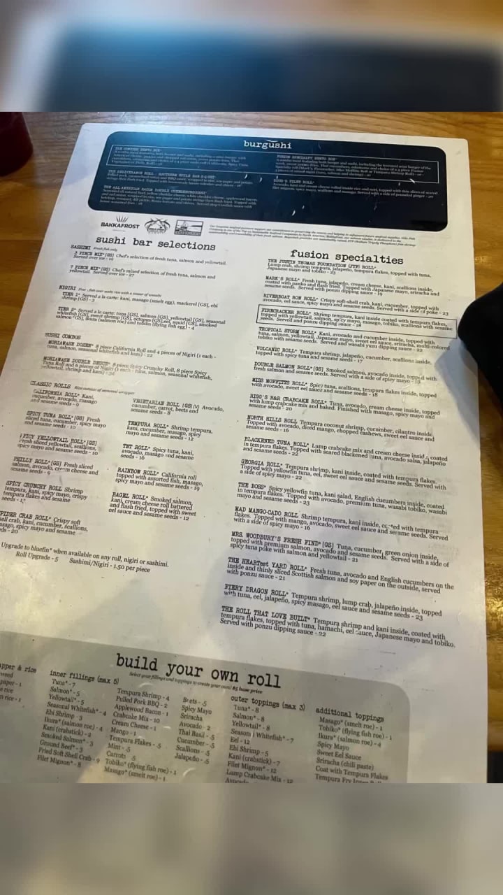 The Cowfish Sushi Burger Bar