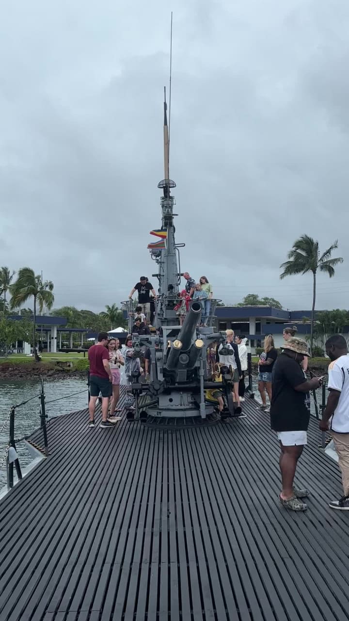 Video review of USS Arizona Memorial