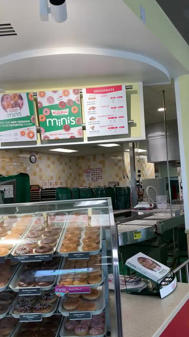 Video review of Krispy Kreme
