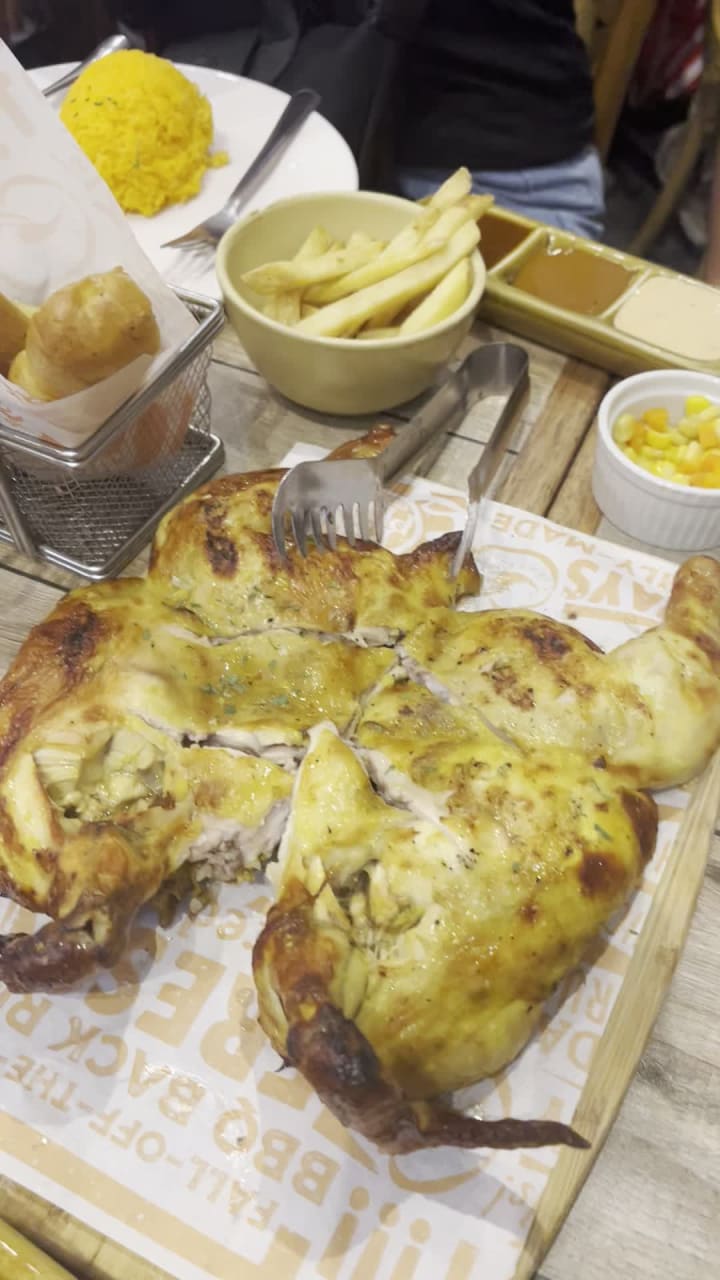 Peri-Peri Charcoal Chicken & Sauce Bar