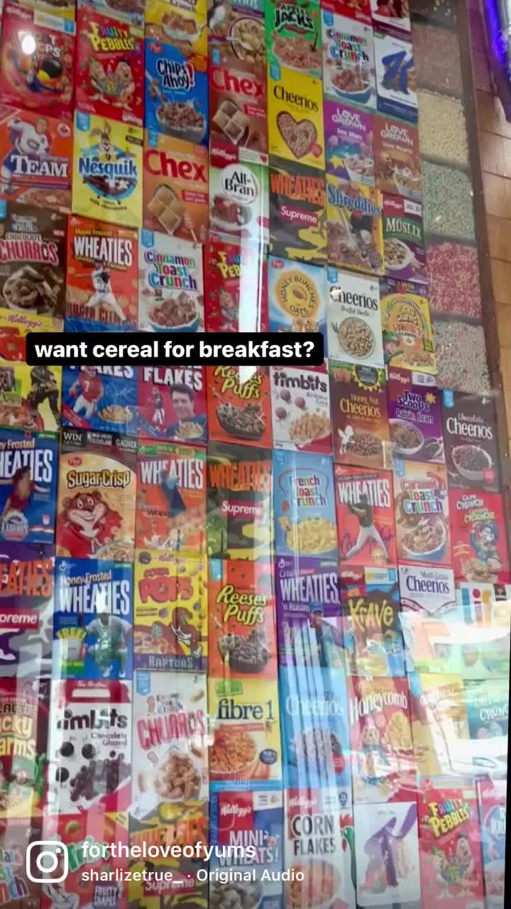 Cereal Box Cafe