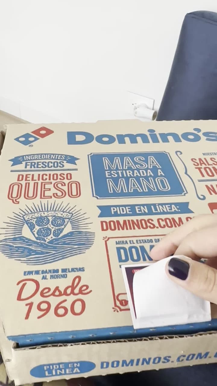 Video review of Domino's Pizza