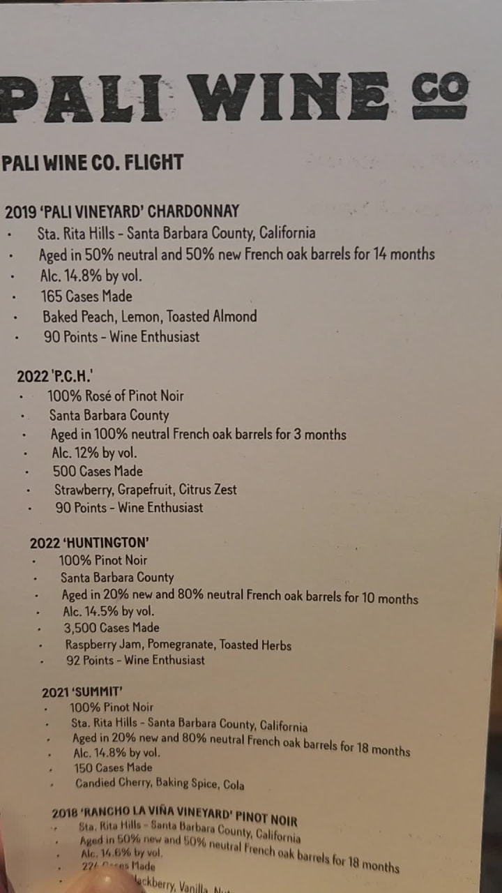 Pali Wine Co.