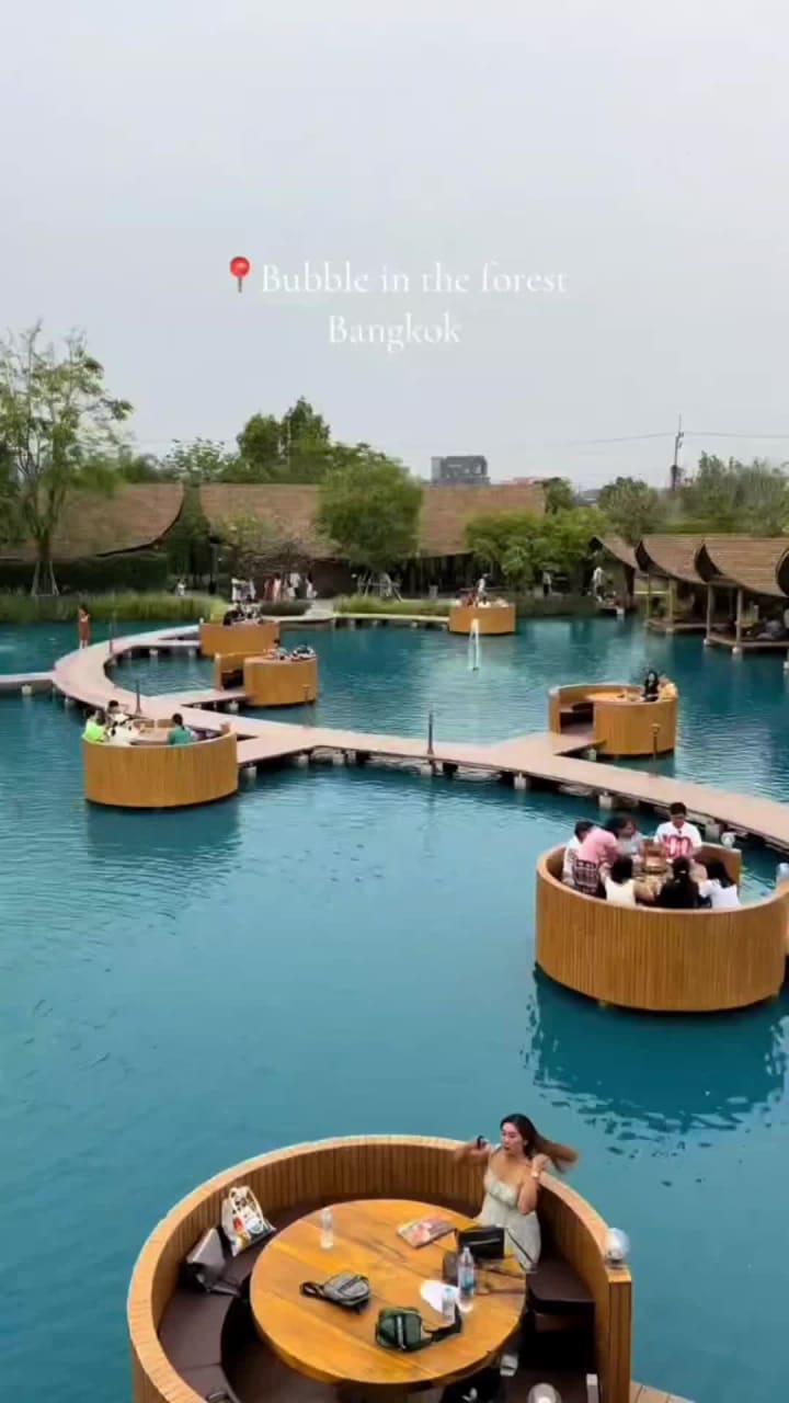 Bangkok bubble in the forest