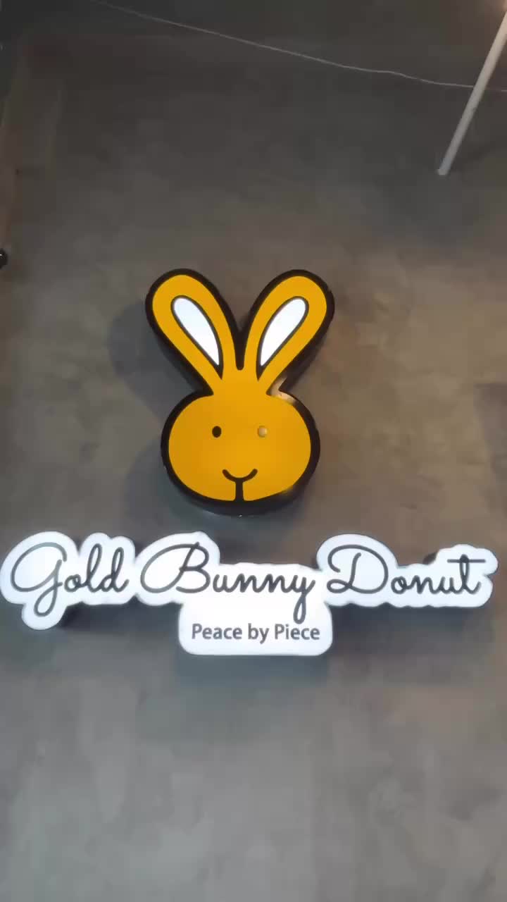 Gold Bunny Donut