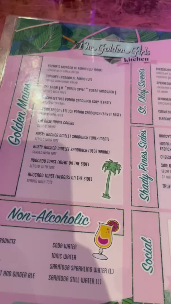 The Golden Girls Kitchen NYC