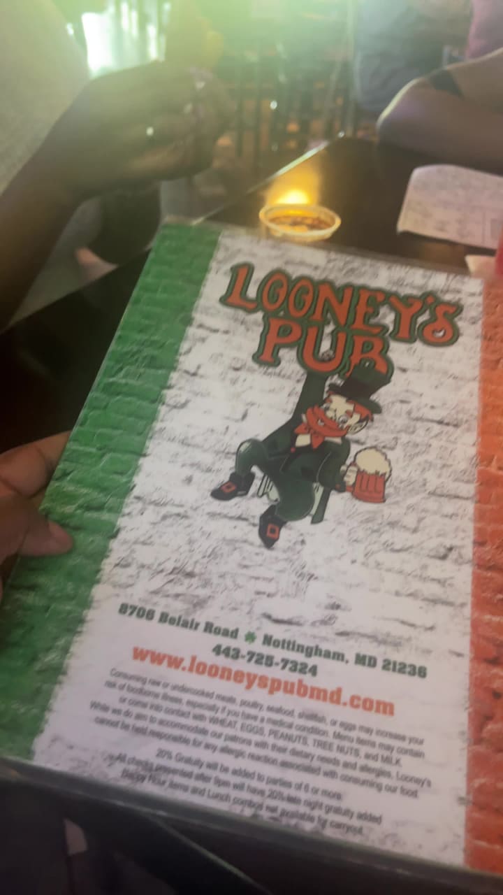 Looney's Pub Perry Hall