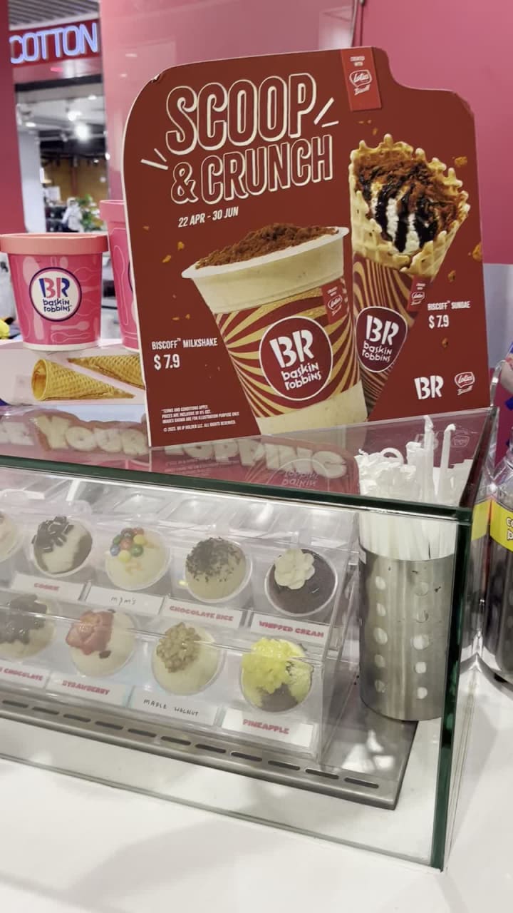 Video review of Baskin Robbins