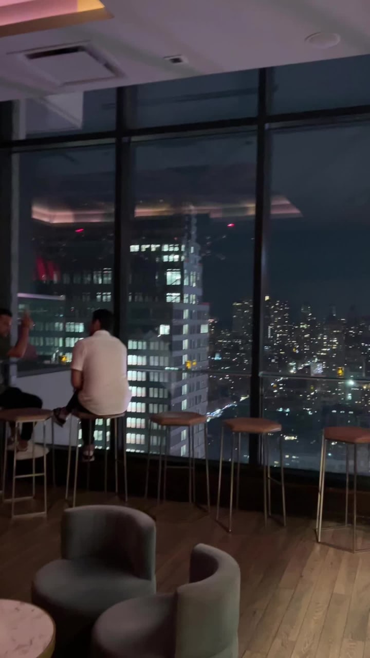 Video review of Dear Irving on Hudson Rooftop Bar