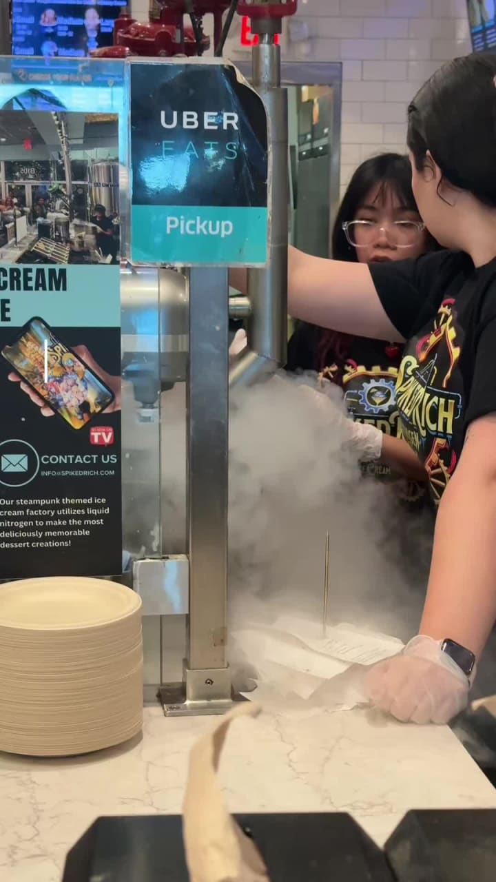 Spiked Rich Nitrogen Ice Cream