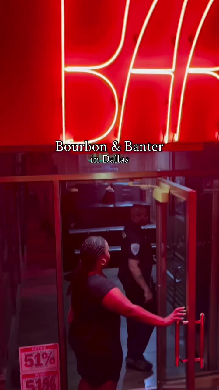 Video review of Bourbon & Banter