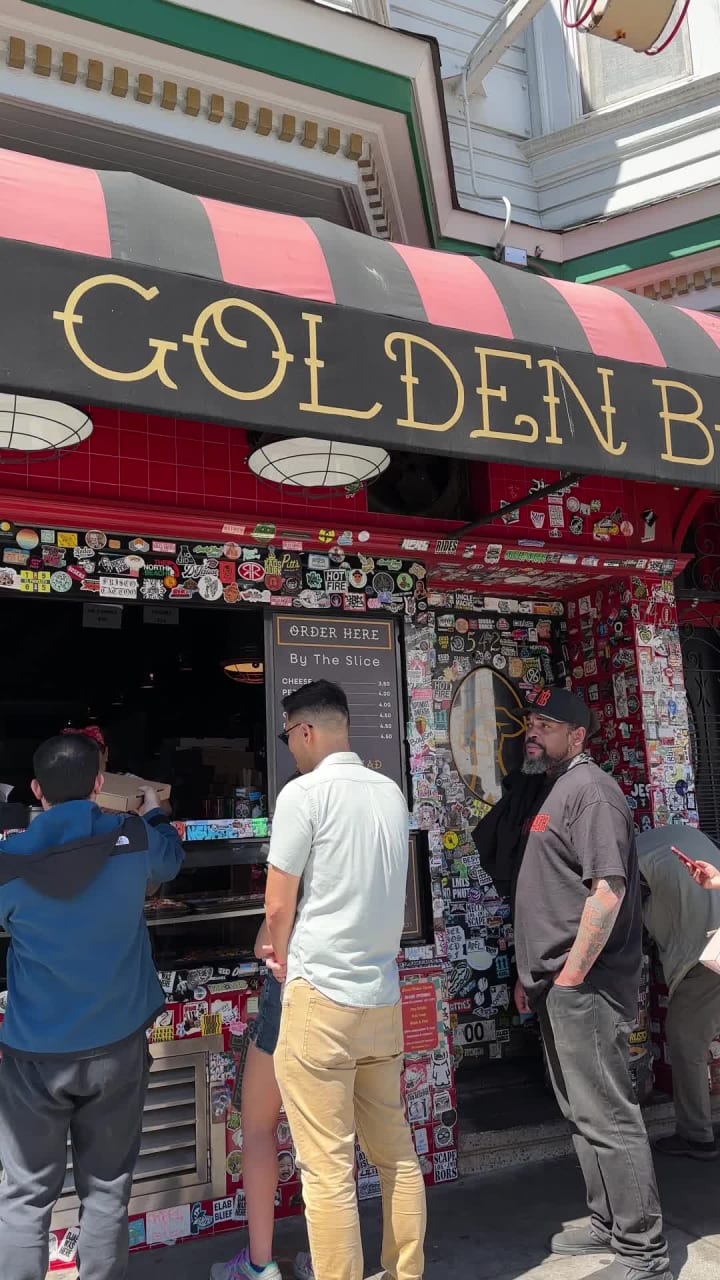 Video review of Golden Boy Pizza