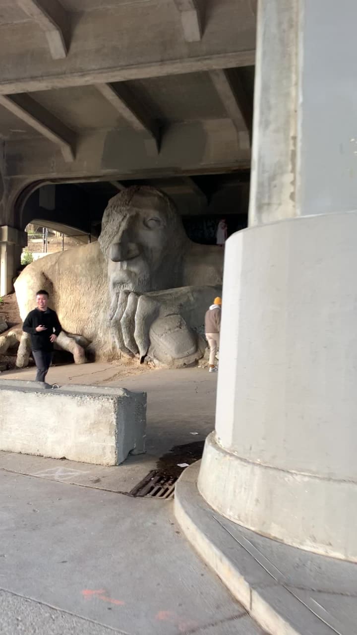 Video review of Fremont Troll