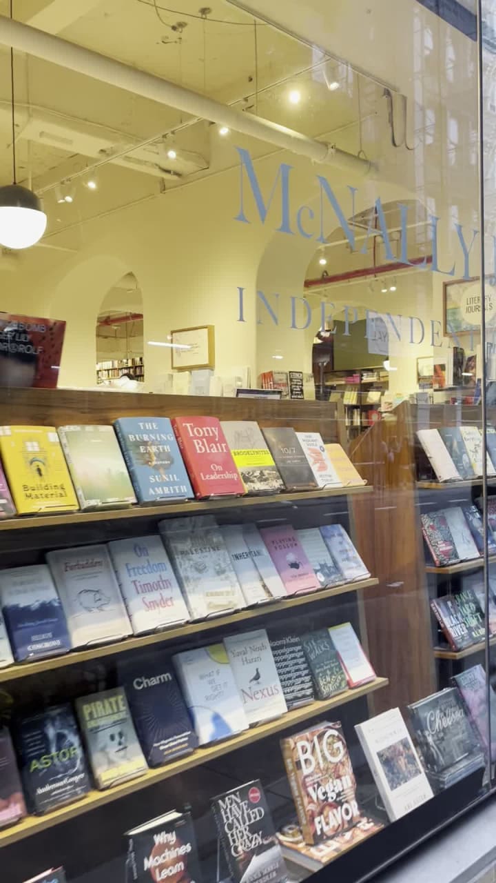 Video review of McNally Jackson