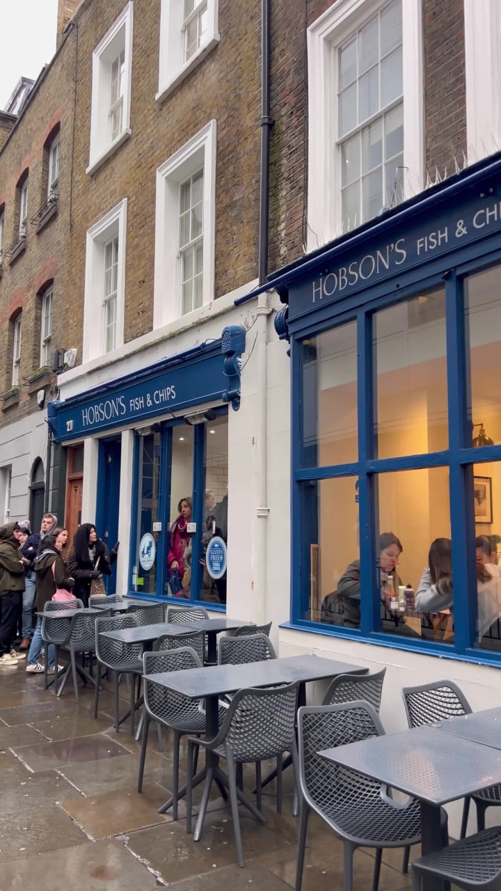 Hobson’s fish & chips Soho