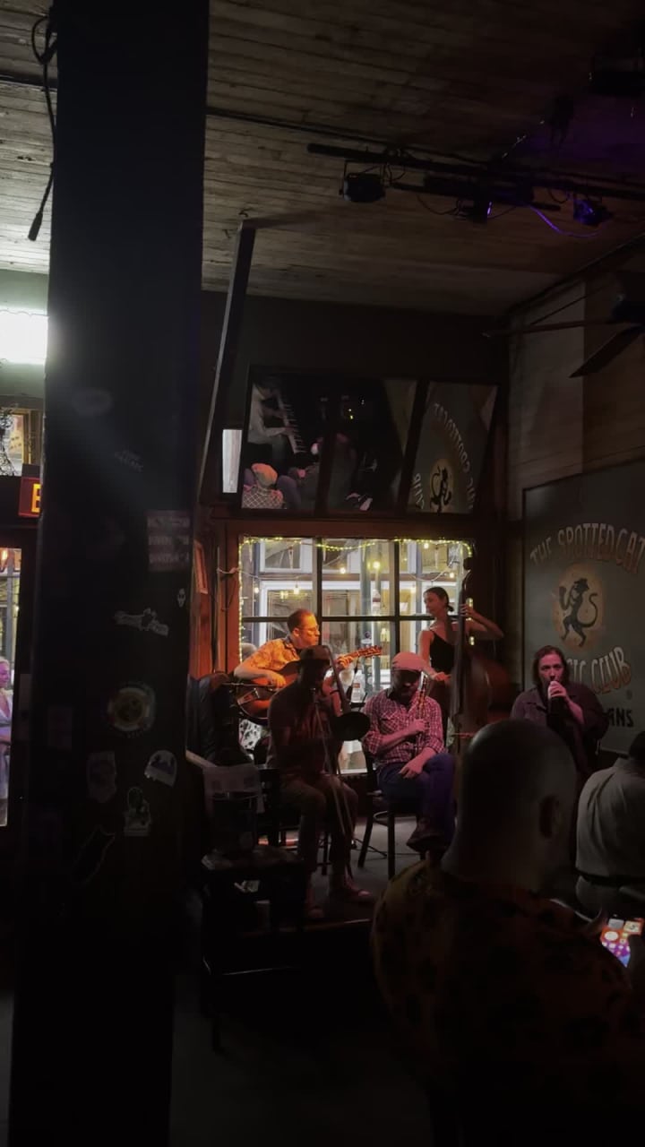 Video review of The Spotted Cat Music Club