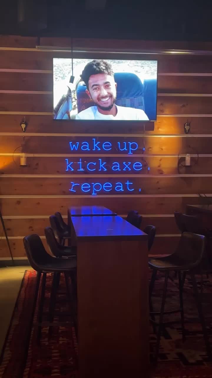 Video review of Kick Axe Throwing