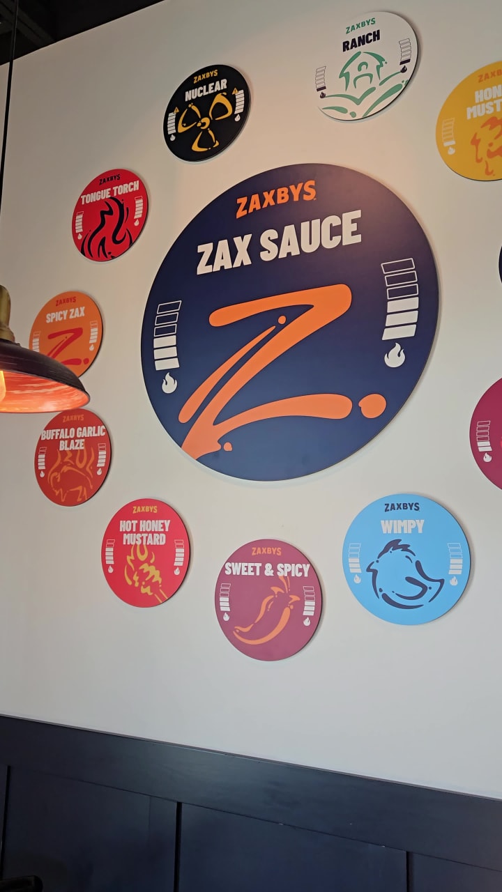 Zaxbys Chicken Fingers & Buffalo Wings
