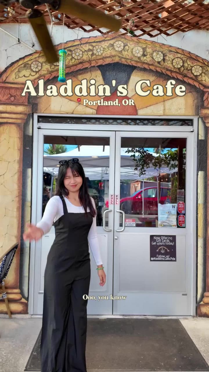 Video review of Aladdin's Cafe