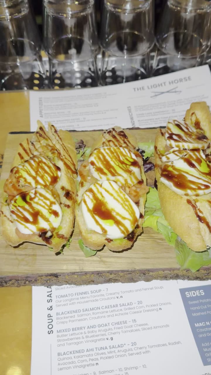 Video review of The Light Horse Restaurant and Bar