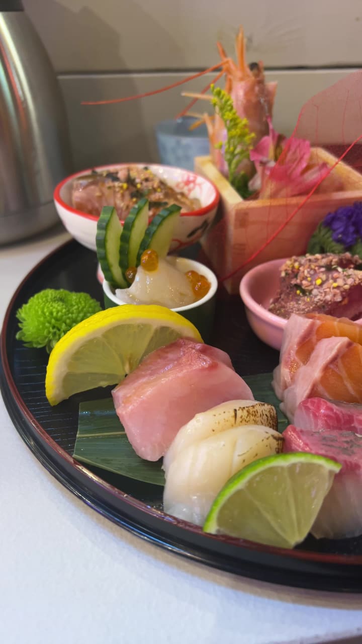 KIN KIN O-Ka-Ne by Oo-Kinza Fish House