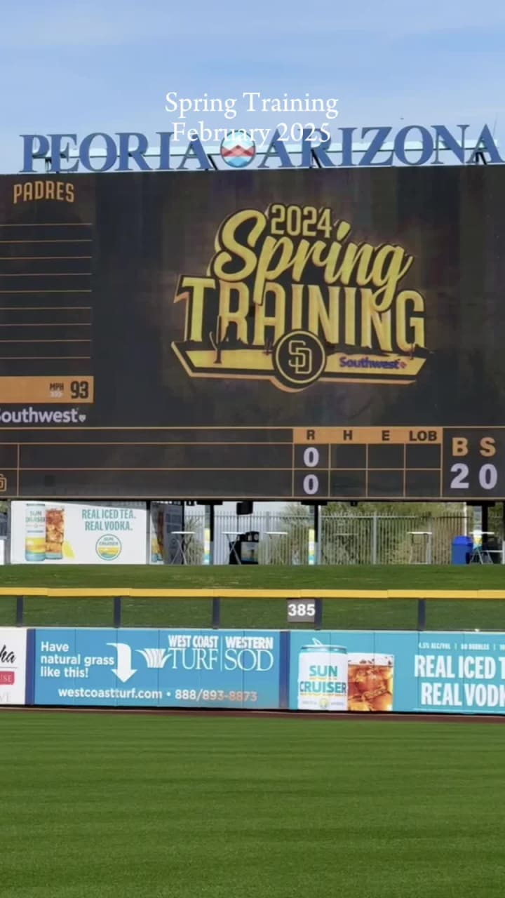 Video review of Peoria Sports Complex