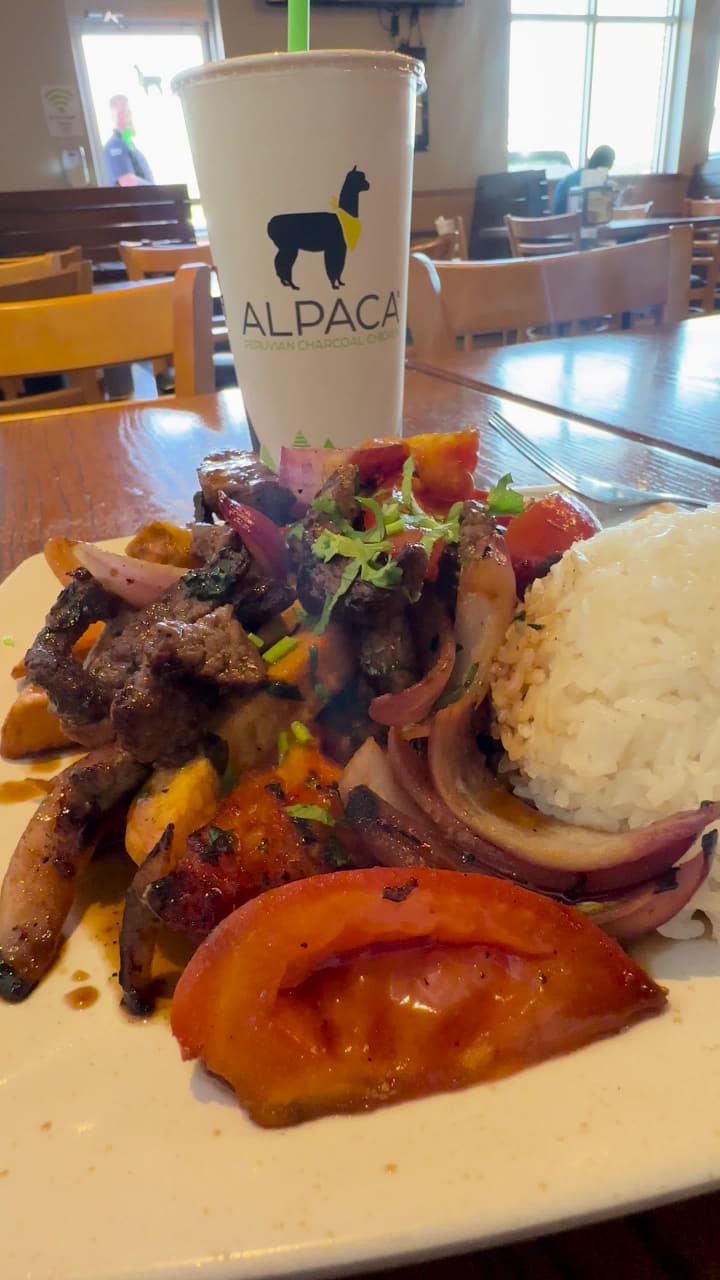 Alpaca Peruvian Charcoal Chicken