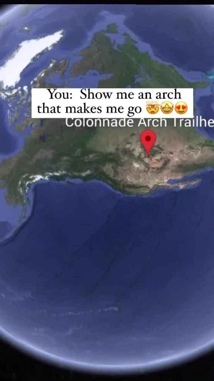 Colonnade Arch Trailhead