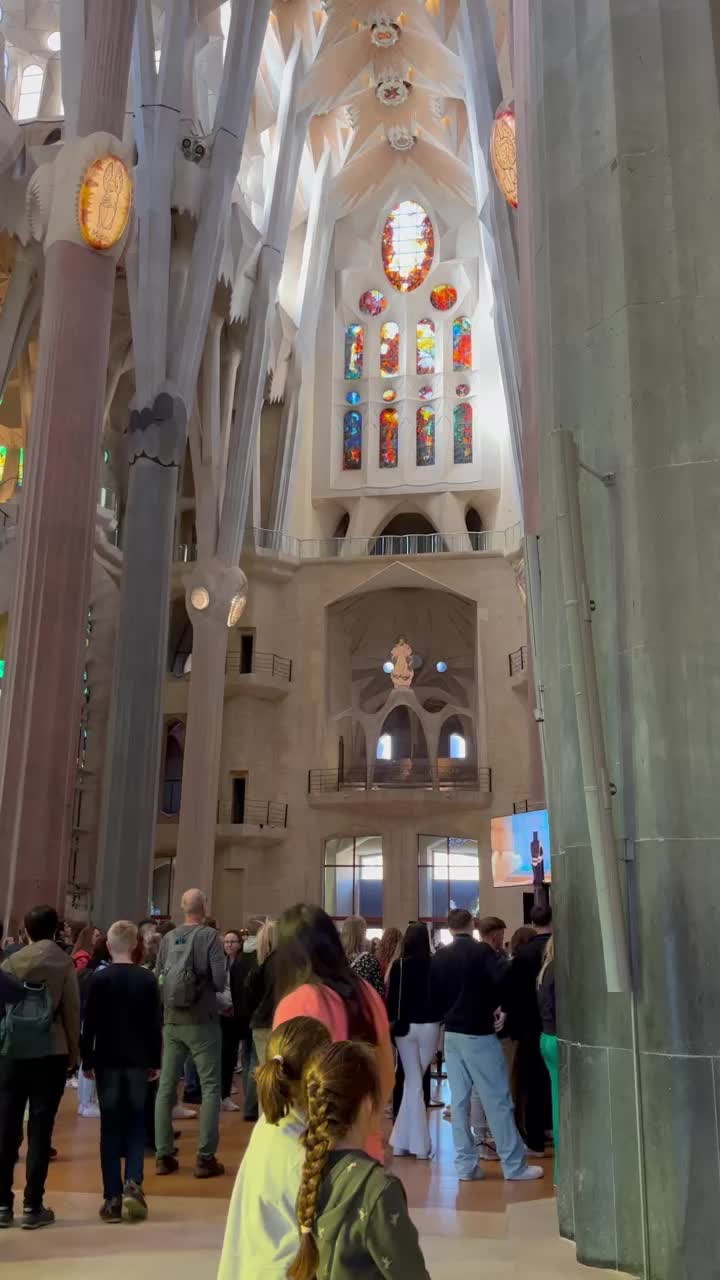 The Basilica of the Sagrada Familia (Temple Expiatori de la Sagrada Família)
