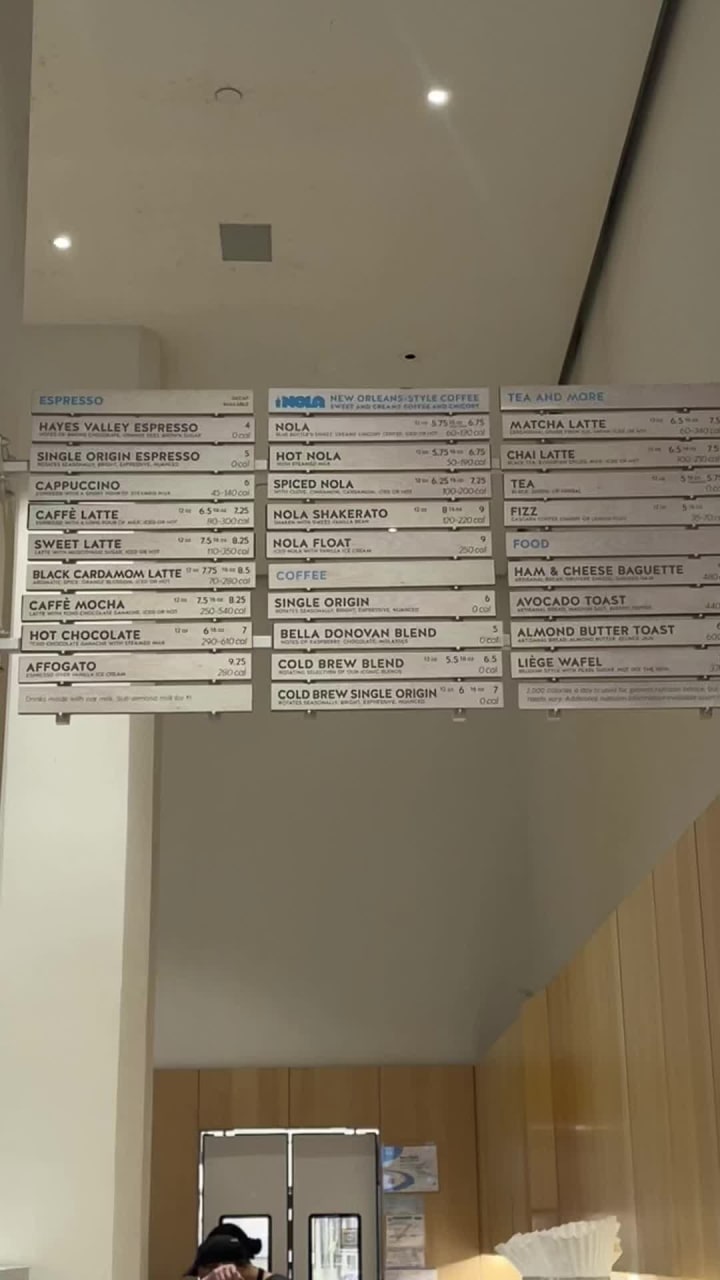 Video review of Blue Bottle Coffee