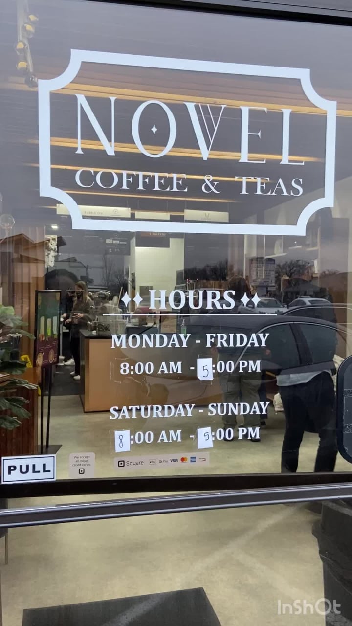 Novel Coffee and Teas