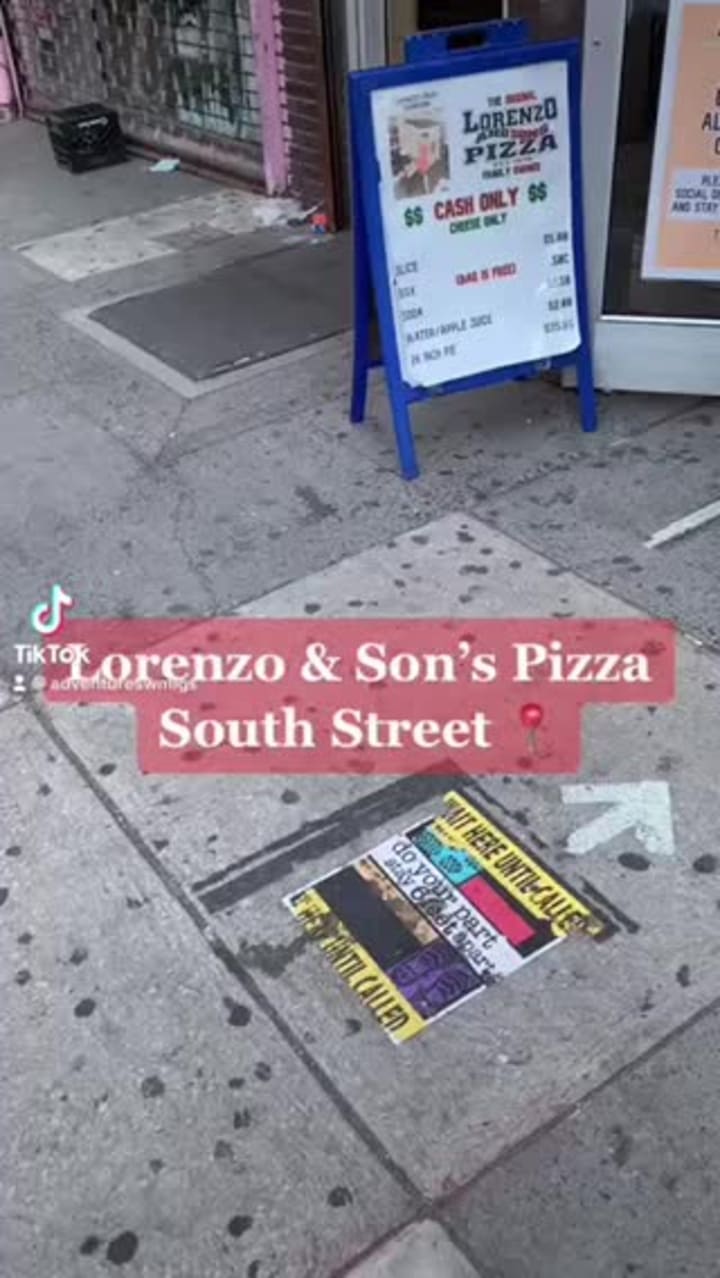 Video review of Lorenzo & Sons Pizza
